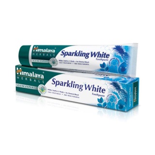 ยาสีฟัน Himalaya Sparkling white สูตรฟันขาว 40 กรัม