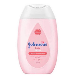 Johnson Baby Lotion จอห์นสัน เบบี้โลชั่น สีชมพู สูตรอ่อนละมุน ขนาด50/100มล.