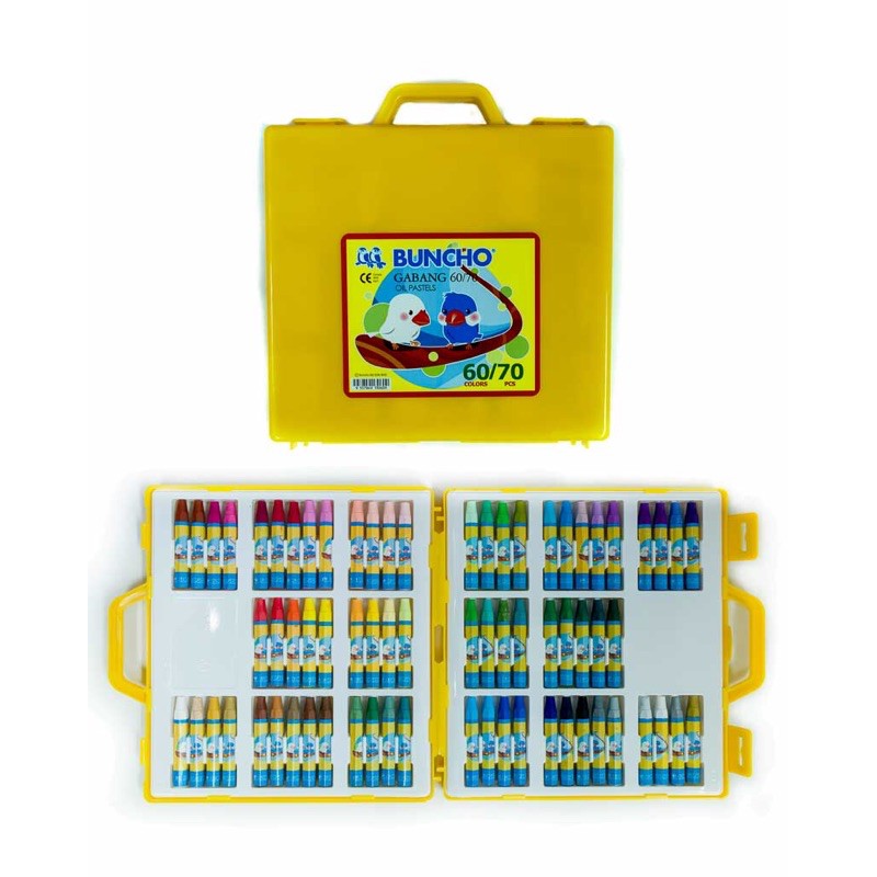 BunchoGabang Oil Pastel 24 / 36 / 48 / (55c/60s) / (60c/70s)