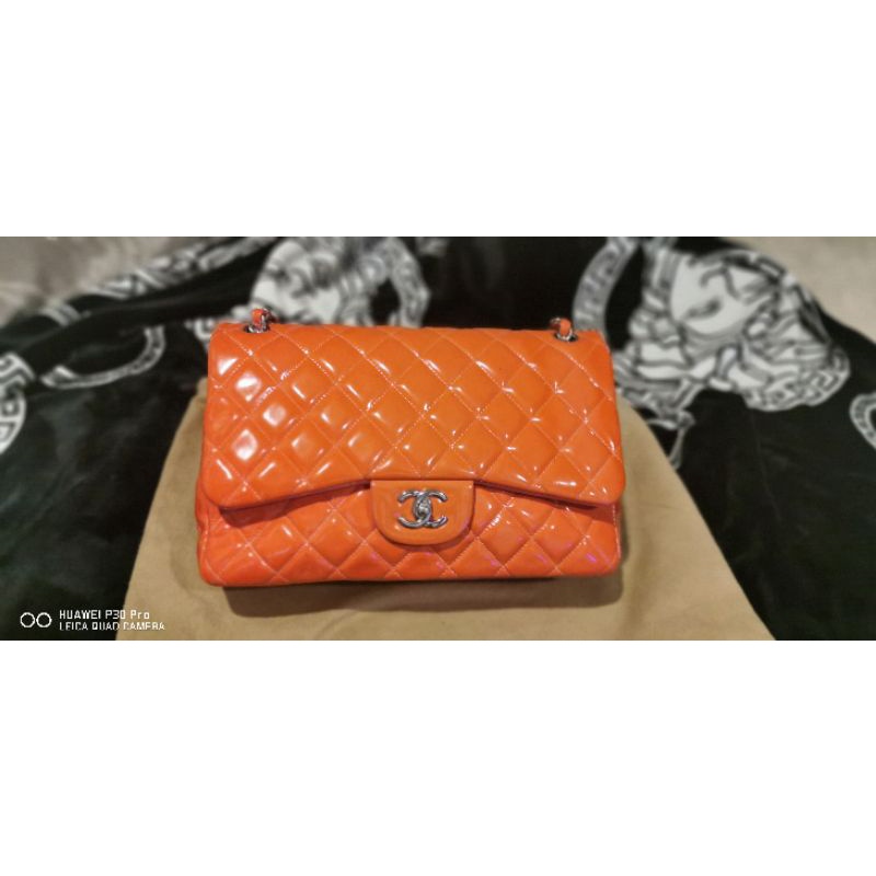 กระเป๋าChanelแท้100√ CHANEL Jumbo Holo17