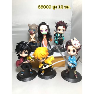 โมเดล Qposket ดาบพิฆาตอสูร Kimitsu No Yaiba ขนาดใหญ่ 14-16 Cm