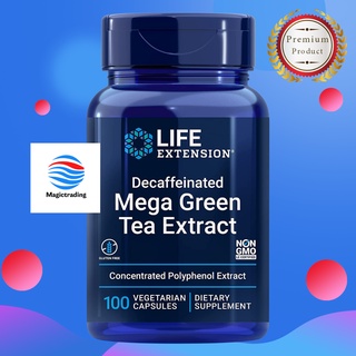 Life Extension Decaffeinated Mega Green Tea Extract (98% Polyphenols) / 100 Vegetarian Capsules