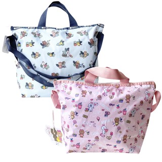 กระเป๋าสะพาย กระเป๋าถือ Line Friends LeSportsac Waterproof Shoulder Shopping Travel Bag Handbag
