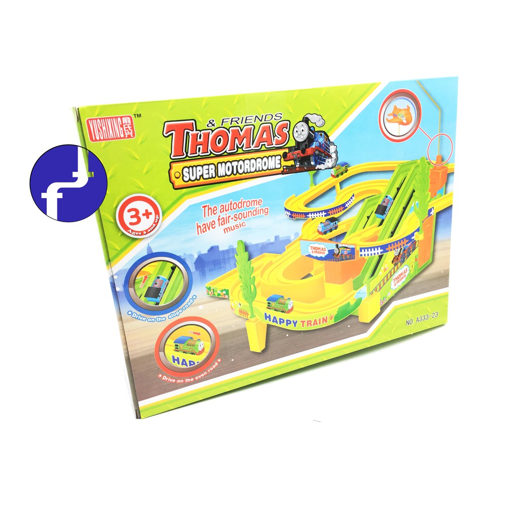 ของเล่นเด็ก Track Racer Thomas Train Thomas Super Motordrome