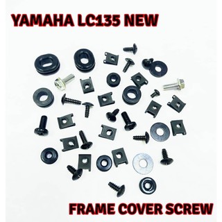 ชุดฝาครอบสกรู ยางรถยนต์ สําหรับ YAMAHA LC135 NEW V2 V3 V4 V5 V6 V7