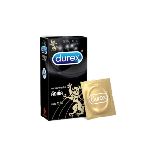 Durex ดูเร็กซ์ ถุงยางอนามัย คิงเท็ค 12 ชิ้น 1 กล่อง