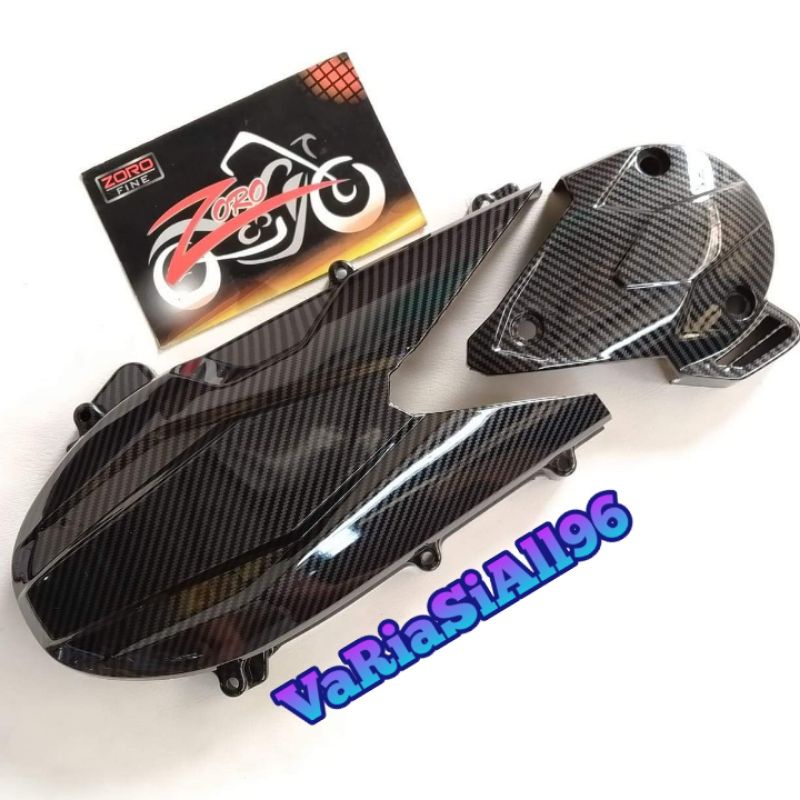 ฝาครอบ Cvt/Conch Vario 125 Led Esp Vario 150 Led Esp ใหม่ 2018-2022 คาร์บอนนําเข้า Zoro