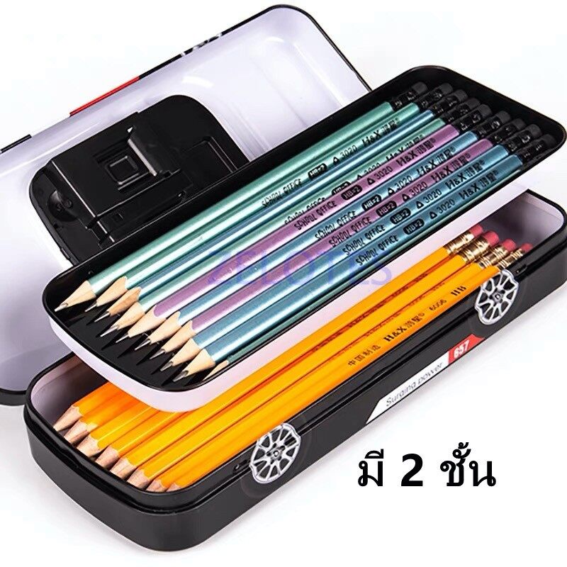 กล่องดินสอเหล็ก กล่องดินสอเด็ก น่ารัก กำนัล ของรางวัล（ไม่มีดินสอไม้อยู่ในนั้น）#กล่องดินสอ