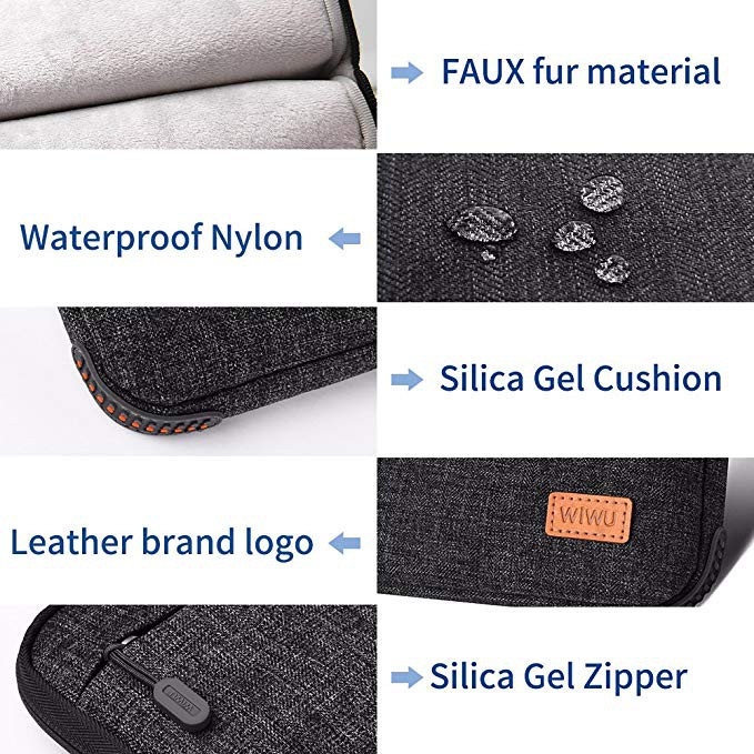 WIWU Smart Stand Sleeve กระเป๋าโน๊ตบุคตั้งได้ - รูปที่ 7