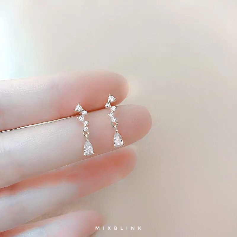 ต่างหูห่วง เงินแท้ 92.5% ส่งฟรี EMS ♡ รุ่น Sugar ♡ -  ( #P21 )