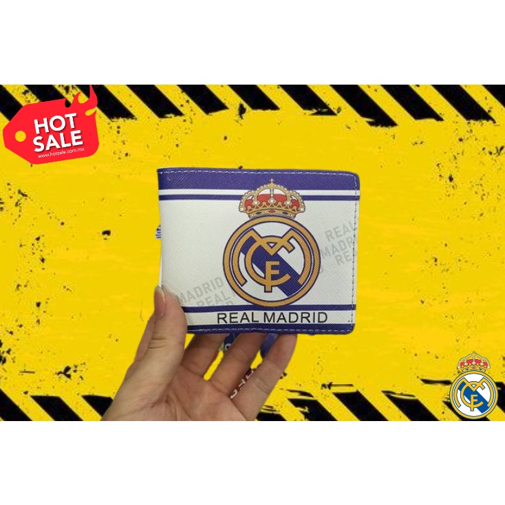 กระเป๋าเงินมาดริด 11*10cm/003 สโมสรฟุตบอลเรอัลมาดริด/ สินค้าพร้อมส่งในไทย2วันถึงค่ะ