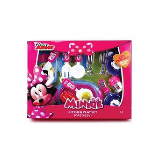 Disney ชุดครัวกล่อง Minnie ชุดครัวสำหรับเด็ก ของเล่นสำหรับเด็กToy Smart