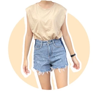 เสื้อยืดแขนกุด สีพื้น ใส่สบาย ผ้าcotton 100% เสื้อยืดคอกลม เสื้อยืดสีส้ม🍊
