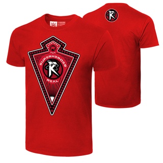 เสื้อยืดผ้าฝ้ายพิมพ์ลายแฟชั่น เสื้อยืด DIY WWE 2022 แฉลบใหม่ "ฮีโร่ R Real" 7uI