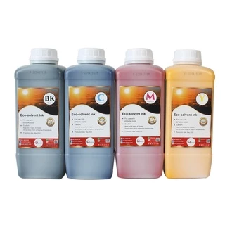น้ำหมึก DTawan Eco Solvent Ink EPSON I3200 Korea Quality ให้งานพิมพ์สีสด คมชัด สวยงาม กันแดด กันน้ำ กันแสง UV 1,000 ML.
