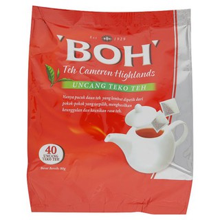 BOH Cameron Highlands Tea 40 ถุงหม้อ 80 กรัม