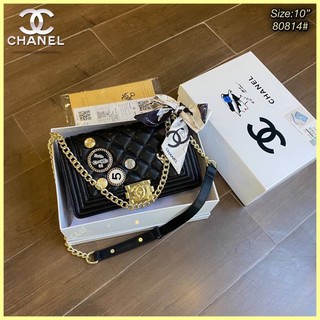 กระเป๋า Chanel boy พร้อมกล่อง