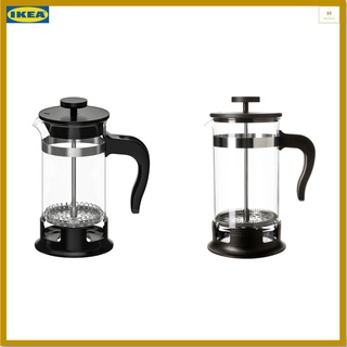 กาชงกาแฟ สแตนเลส French Press  สีดำ UPPHETTA อุปป์เฮตต้า (IKEA)