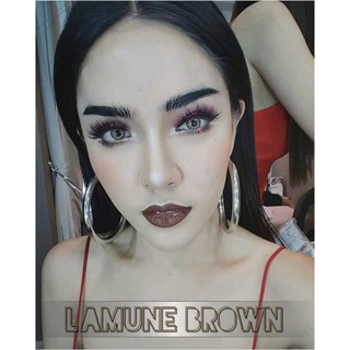 lamune brown by TATOTO Contact Lenses บิ๊กอาย #115