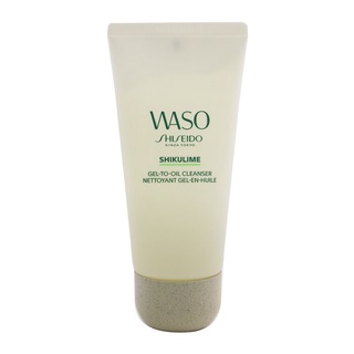 Shiseido - Waso Shikulime Gel-To-Oil คลีนเซอร์ทําความสะอาดผิวหน้า - 125ml/4oz