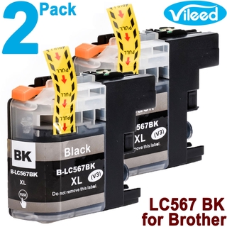 [สต็อกประเทศไทย]2pack LC567/LC563 compatible ink cartridge, suitable for Brother MFC-J2310 MFC-J2510 print cartridge