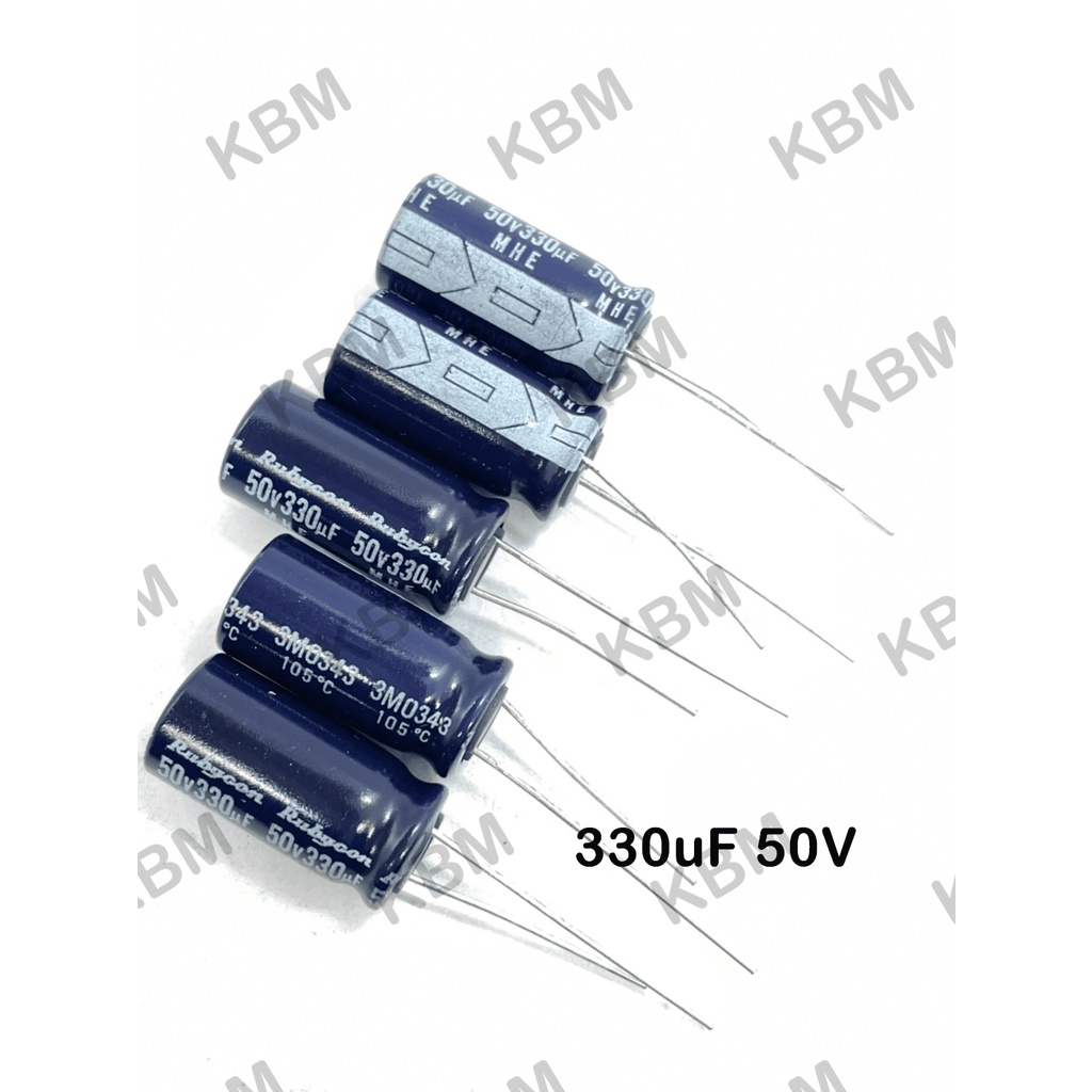 Capacitor (คาปาซิเตอร์)330uF50V 330uF63V 330uF100V 330uF160V 330uF220V  330uF250V
