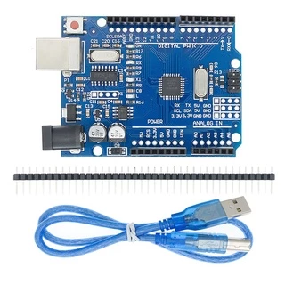 บอร์ดไมโคร USB Type-C UNO R3 CH340G+MEGA328P ATMEGA16U2+MEGA328P 16MHz สําหรับ Arduino
