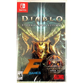 Nintendo Switch Diablo III: Eternal Collection US / English แผ่นเกมส์ ของแท้ มือ1 มือหนึ่ง ของใหม่ ในซีล