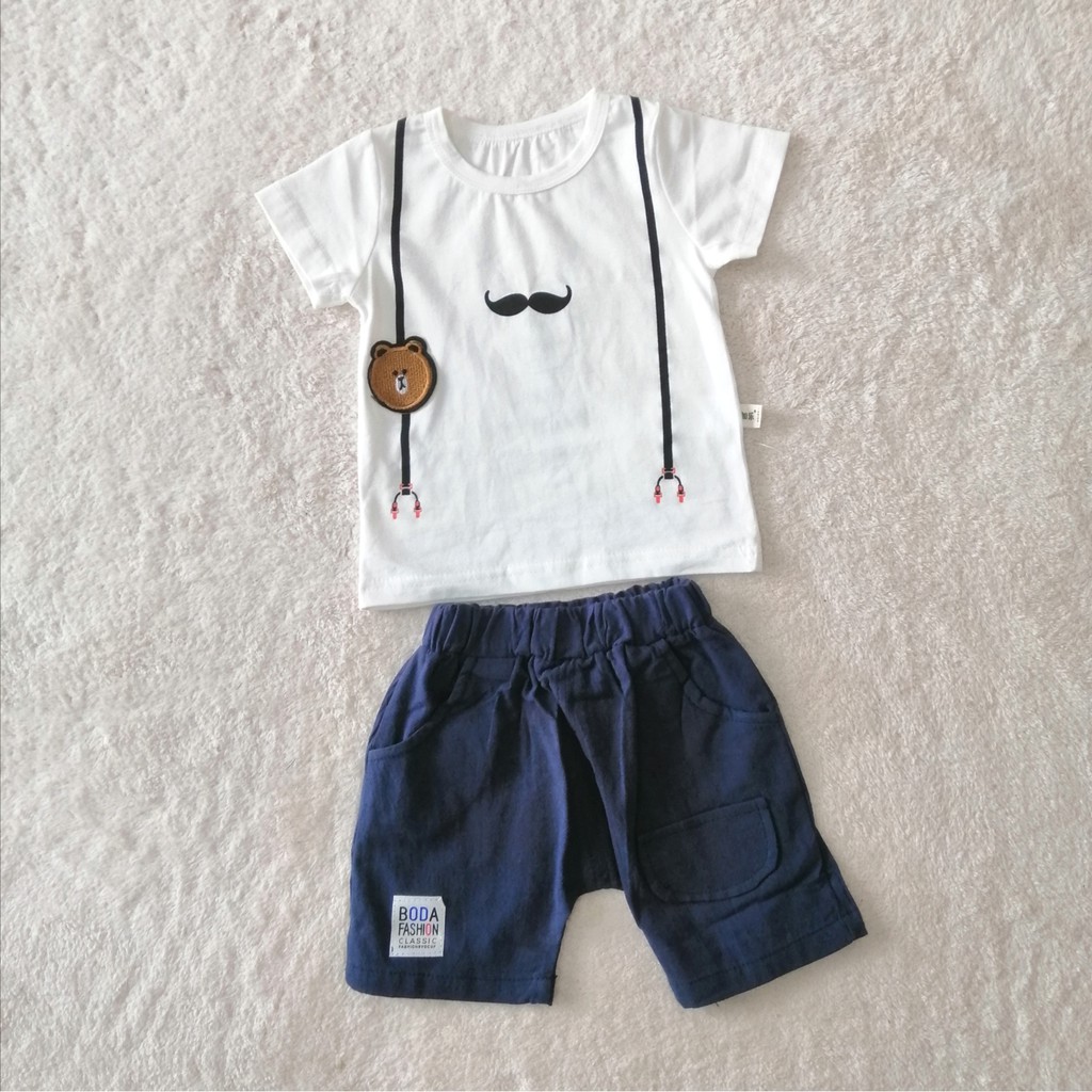 ️ BB0018 ชุดเคราหมีสีน้ําตาล Kids