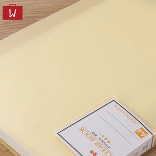 Oneworkstory แฟ้มโชว์เอกสาร |20/30/40ช่อง (40-80หน้า) A4 View Binder แฟ้มใส่เอกสาร Portfolio แฟ้มสะสมผลงาน Display File