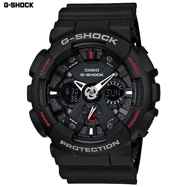 นาฬิกา Casio G-Shock นาฬิกาข้อมือผู้ชาย สายเรซิ่น รุ่น GA-120 GA-120-1A (CMG)