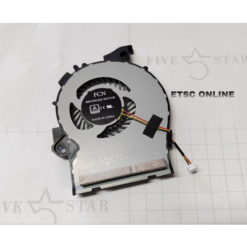 พัดลมระบายความร้อน CPU แล็ปท็อปสําหรับ Acer Aspire 14 E14 ES1-411 ES1-431 FAN