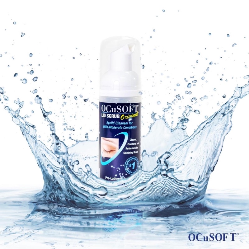 Ocusoft foam โฟมฟอกตา ออกคิวซอฟ