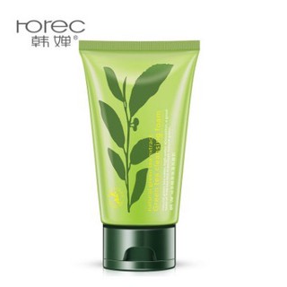 พร้อมส่งโฟมล้างหน้าชาเขียว Rorec Green Tea Cleansing Foamโฟมล้างหน้าชาเขียว Rorec สูตรสำหรับคนผิวเเพ้ง่ายจำจัดสิ่งสกปรก