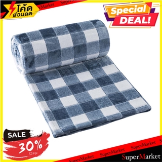 ผ้าห่ม H&amp;L STYLE TARTAN 60X80 นิ้ว สี INDIGO ผ้าห่ม BLANKET H&amp;L STYLE TARTAN 60X80" INDIGO