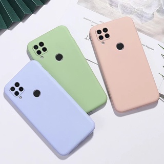 Oppo A5s A31 A12 A11 A15s A7 A3s A12e A1 เคสกันกระแทก ซิลิโคนเหลว ป้องกันเลนส์กล้อง เคสโทรศัพท์ ด้านหลัง เคสนิ่ม