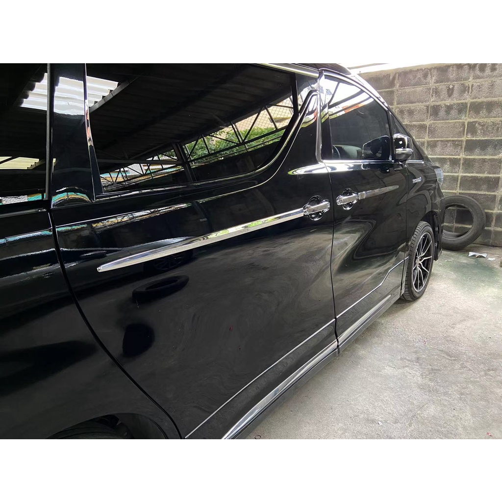 คิ้วแปะประตูรถ แปะได้ทุกรุ่น คิ้วกันกระแทกข้างประตู ชุด4ชิน มี3สีให้เลือก ขนาดตัวยาว96ซม ตัวสั้น60ซม - รูปที่ 5