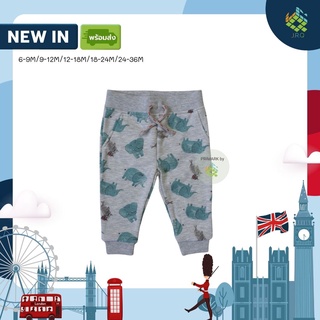 (พร้อมส่ง 6M-2Y) กางเกงวอมเด็ก ลายช้าง kid jogger งานแท้จากUK แบรนด์ Primark