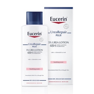 Eucerin Urea Repair Plus 5% Urea Lotion ยูเซอริน โลชั่น บำรุงผิว สำหรับผิวแห้ง คัน เป็นสะเก็ด ขนาด 250 ml 19994