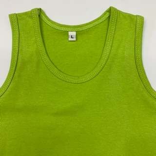 เสื้อกล้าม เด็กชาย-เด็กหญิง 16 สี 3 ไซส์ ผ้าคอตตอนสีพื้น Tank Tops for Kids unisex