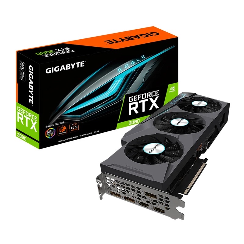 GIGABYTE GeForce RTX™ 3080 EAGLE 10G (GV-N3080EAGLE-12GD