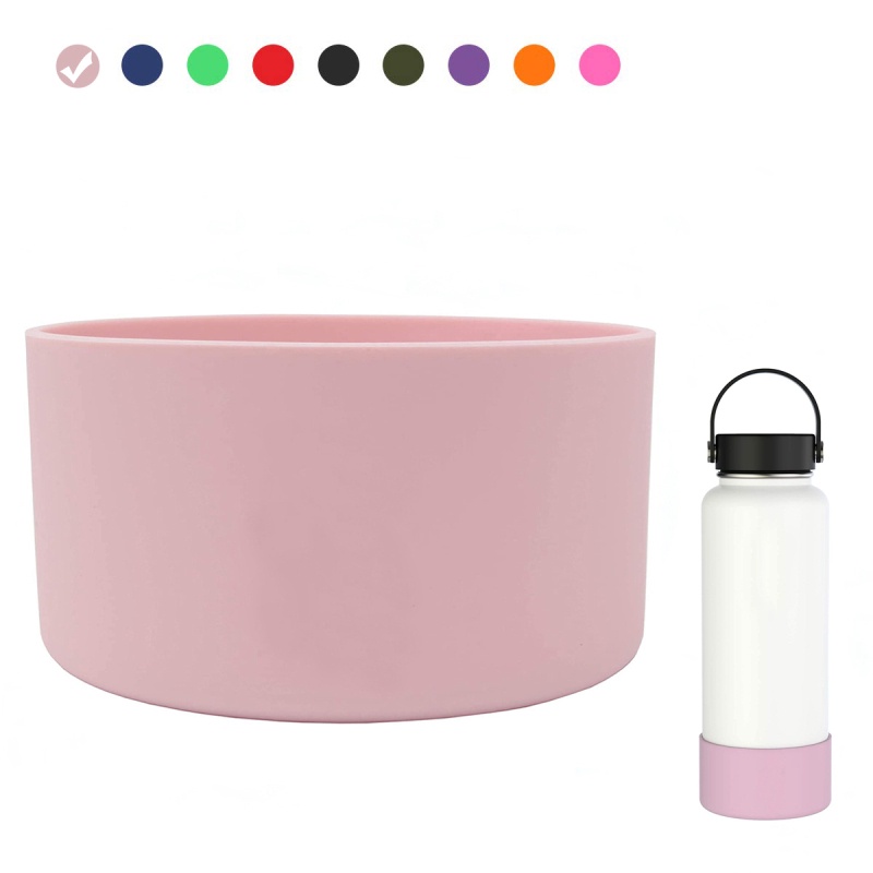 ⭐ ️บูตซิลิโคนป้องกัน Fit Hydro_Flask 12oz - ขวดน้ําปากกว้าง 24 ออนซ์ ปราศจาก BPA