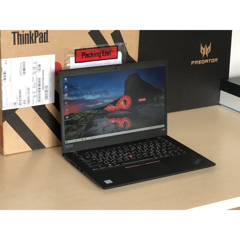 ThinkPad X390 i5-10210U SSD256GB RAM8GB มือสองสภาพใหม่ ประกันศูนย์