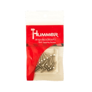 HUMMER สกรูเกลียวปล่อยหัว F-HM810 ขนาด 8x1" (25ตัว/แพ็ค)