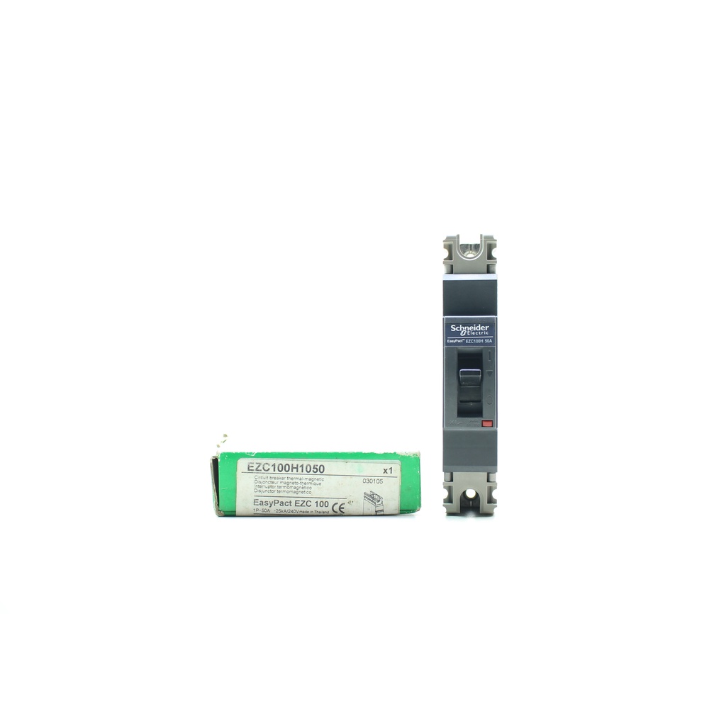 EZC100H1050 เซอร์กิตเบรกเกอร์  Schneider MCCB EasyPact EZC100H1050 เซอร์กิตเบรกเกอร์  1P 50A ชไนเดอร