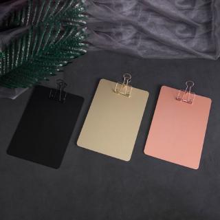 love*Metal Clipboard Writing Pad File Folders Document Holder School Stationery Gifts