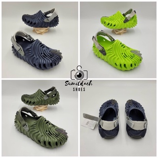 พร้อมส่ง !!! รองเท้าลำลองแฟชั่น สไตล์ Salehe Bembury x Crocs Pollex Clog (Unisex)