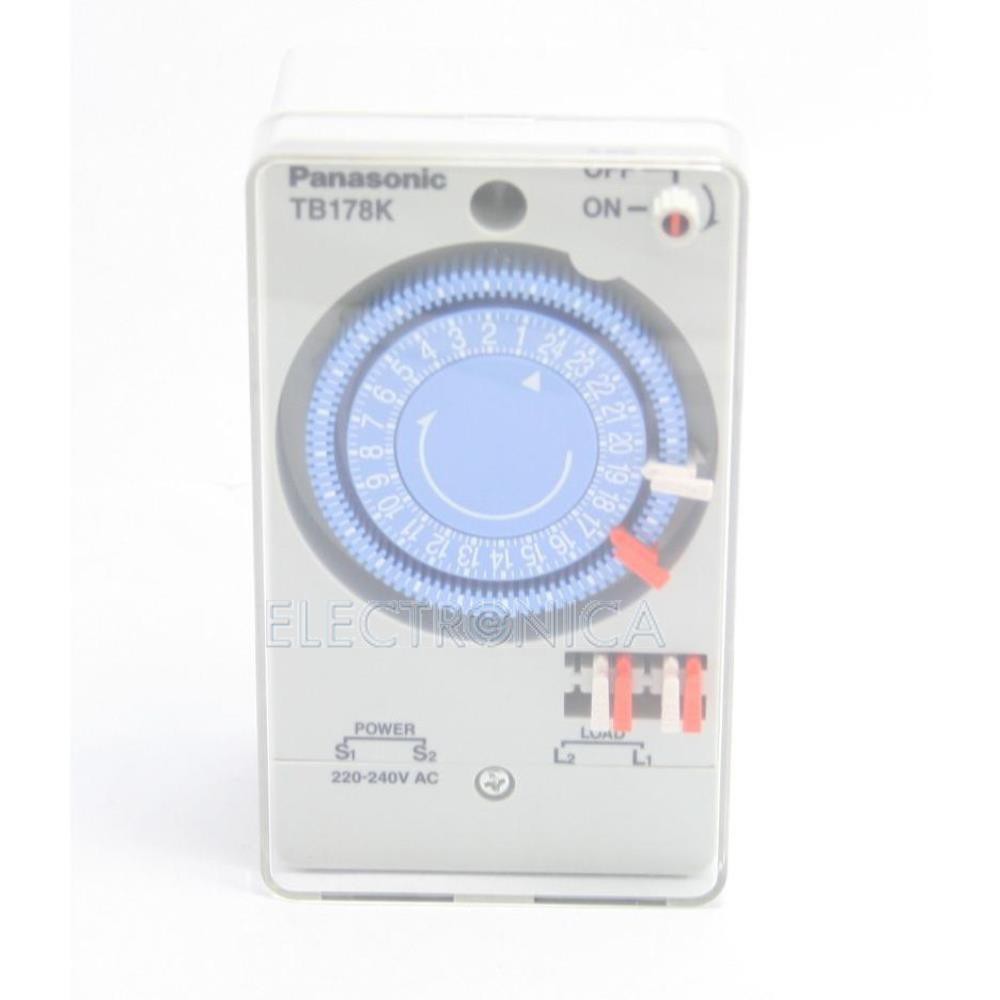 ไทม์เมอร์ N-TB178 24ชม.PANA รุ่น PANASONIC สวิตช์ตั้งเวลา-TB17NE5T (103670)