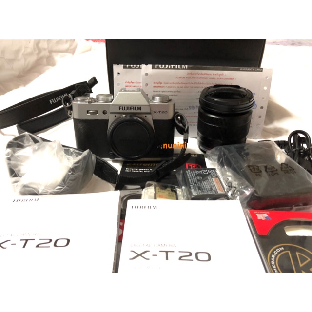 **ขายแล้วค่า **สินค้ามือสองสภาพดีมากกก กล้อง Fuji XT20+เลนส์ Kit 16-50mm ประกันเหลือ!