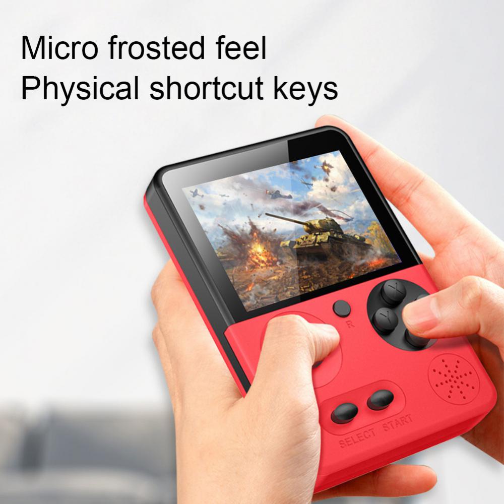 500 In 1 Retro ortable Mini Handheld Video Game Console 8Bit 3.0 Inch Color LCD Kids Color Game